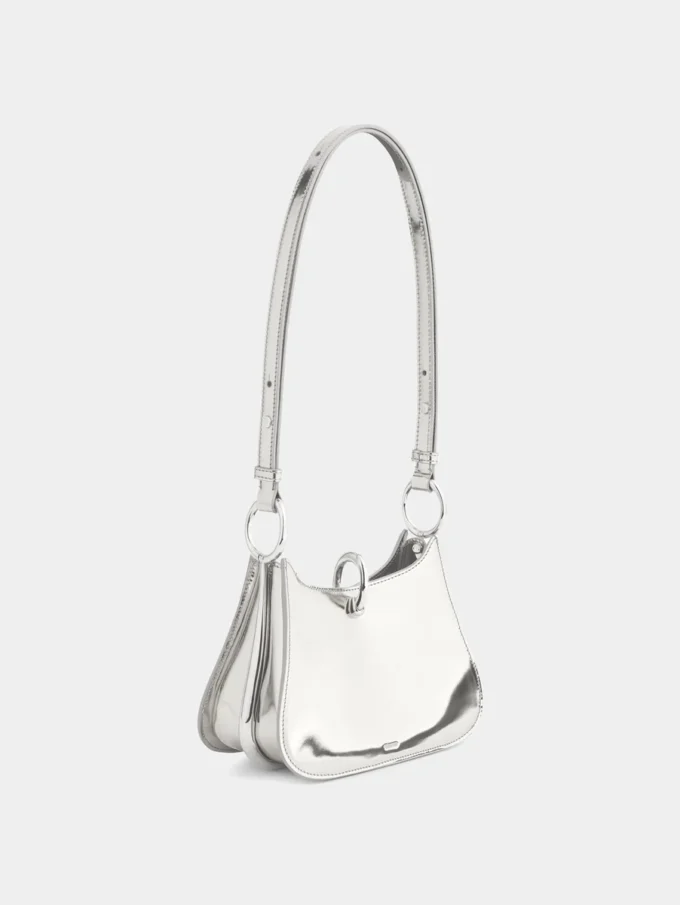 Small ring leather bag