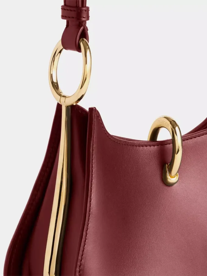 Small Ring leather bag