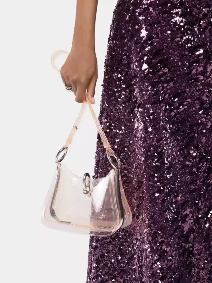 Small Transparent Ring Bag