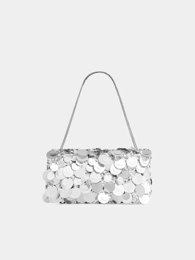 Sparkle baguette bag