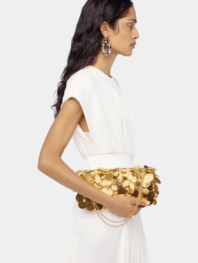 Sparkle baguette bag