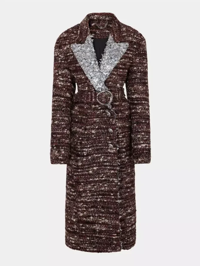Tailored coat in wool