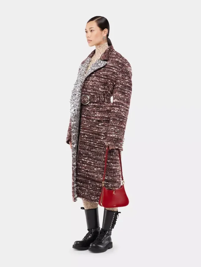 Tailored coat in wool