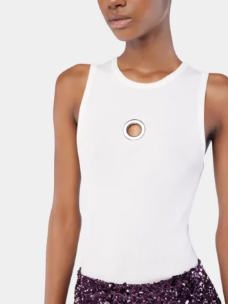 Tank top in cotton