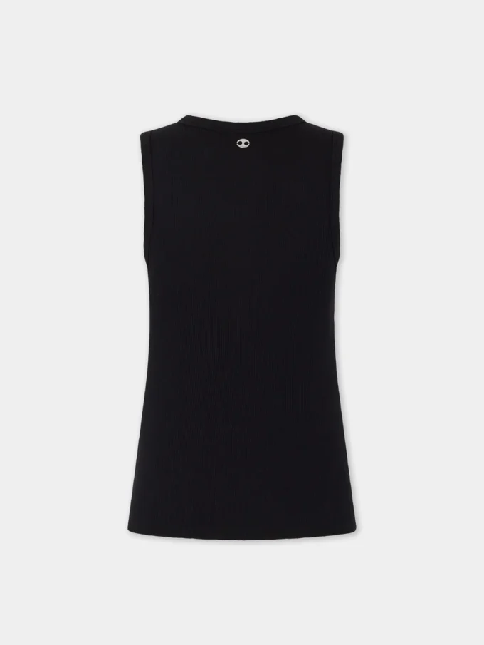 Tank top in cotton