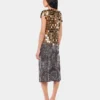 The gold Sparkle disc top The gold Sparkle disc top