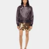 The gold sparkle discs skirt The gold sparkle discs skirt