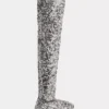 Thigh boots with sequins