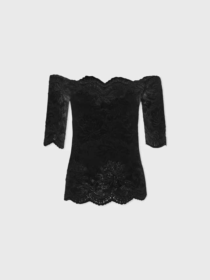 Top in lace