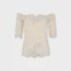 Top in lace
