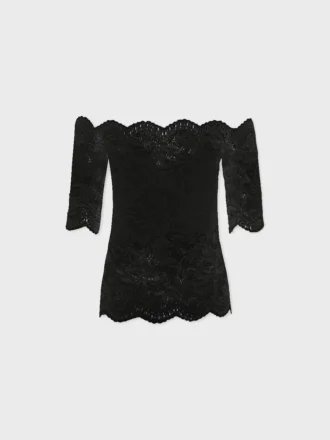 Top in lace