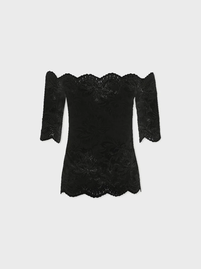 Top in lace