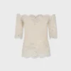 Top in lace