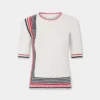 Top in terry jersey