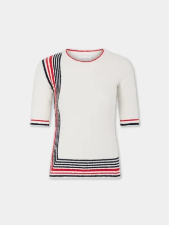 Top in terry jersey