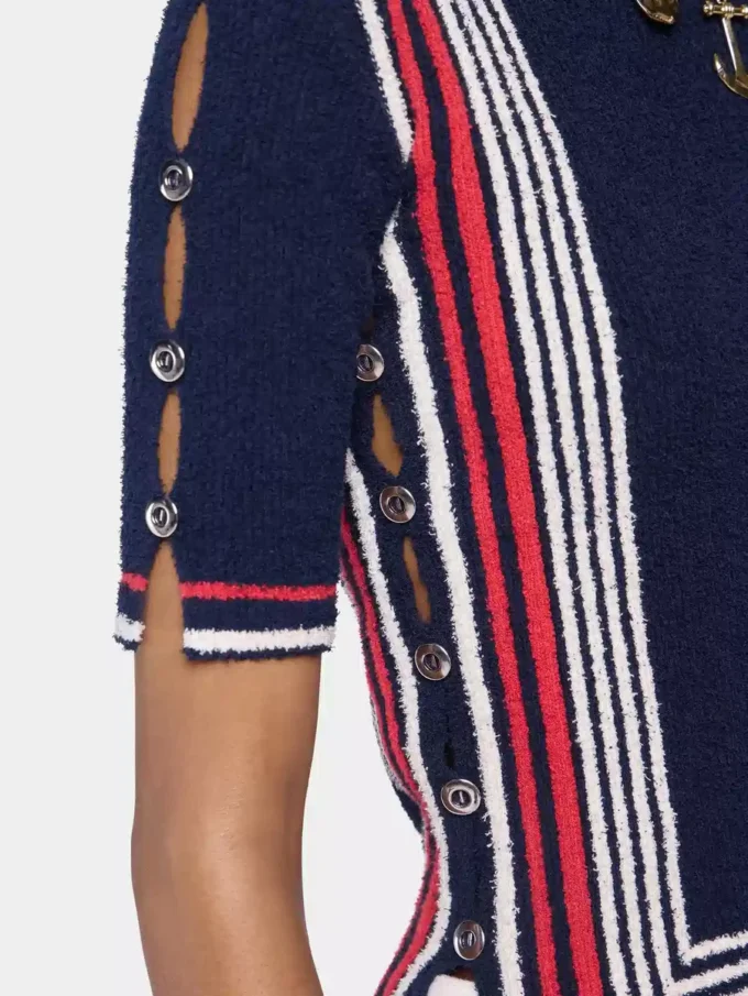 Top in terry jersey