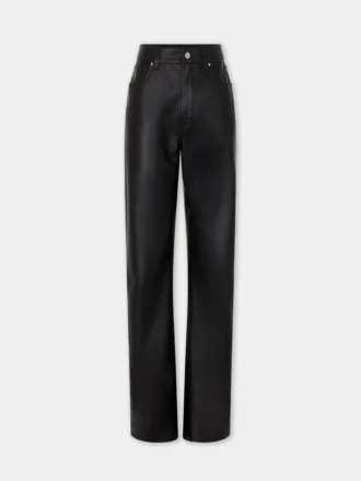 Trousers in leather