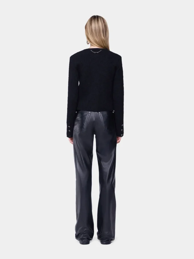 Trousers in leather