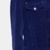 Trucker jacket in velvet