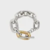 XL Link bicolor bracelet