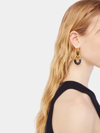 xl link earrings 2 2 330x439 - XL Link earrings