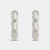 XL Link strass earrings