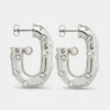 XL Link strass earrings