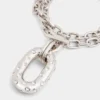 XL Link strass necklace
